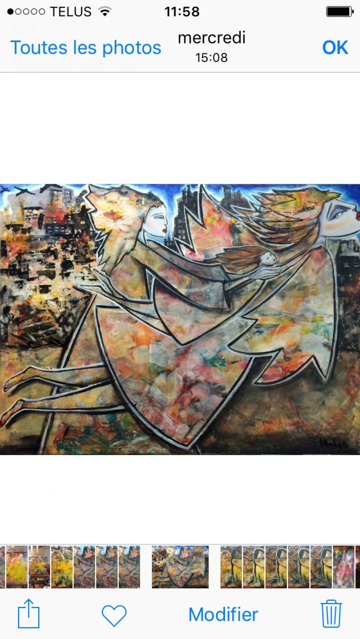 Archange, artwork by Malga Art