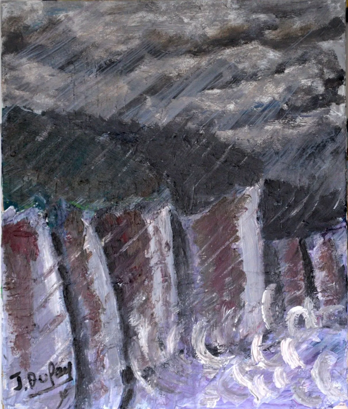 Bourrasque, artwork by Jérôme Dufay