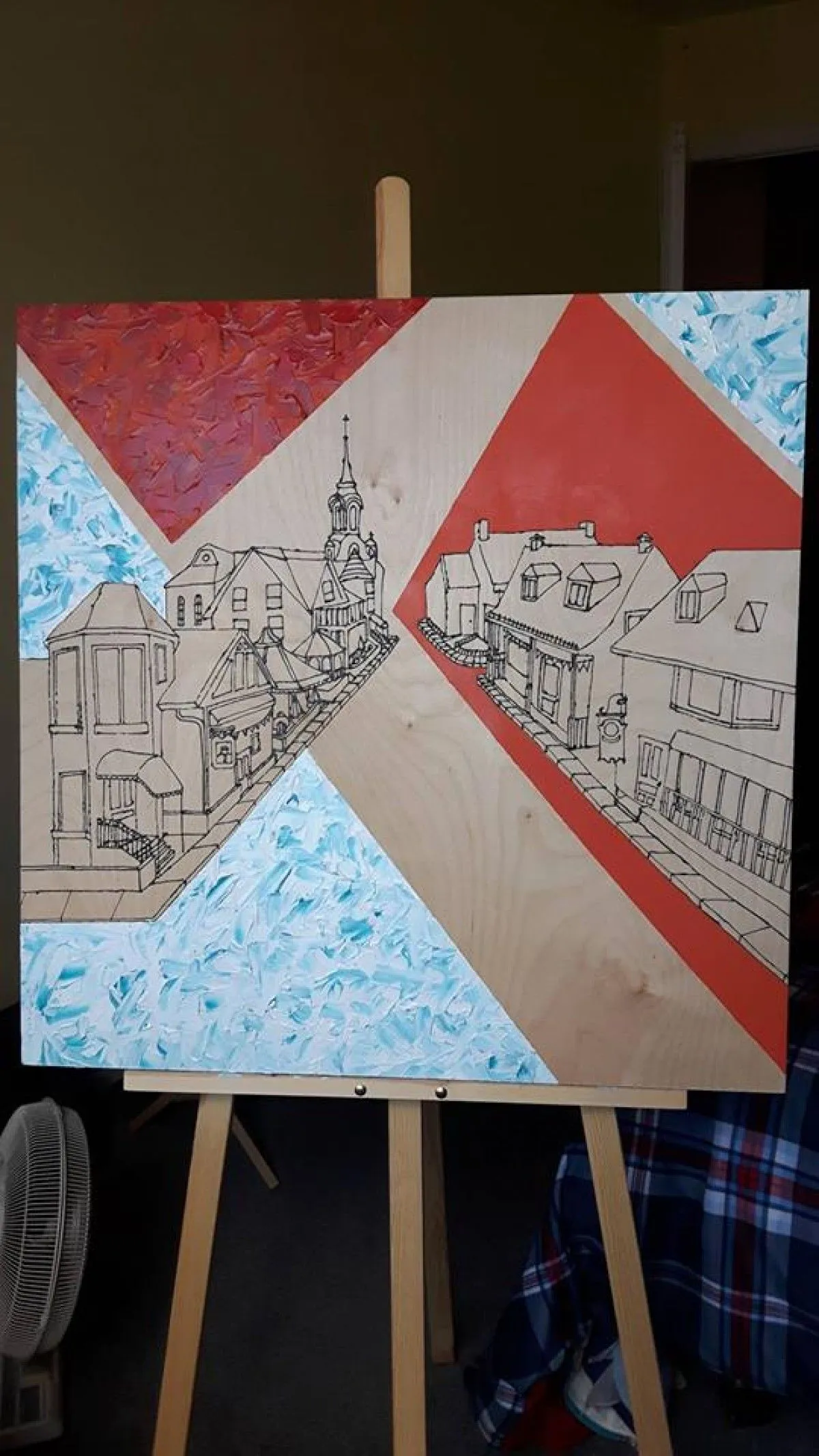 Saint-Sauveur, artwork by Marie-Michelle Charland