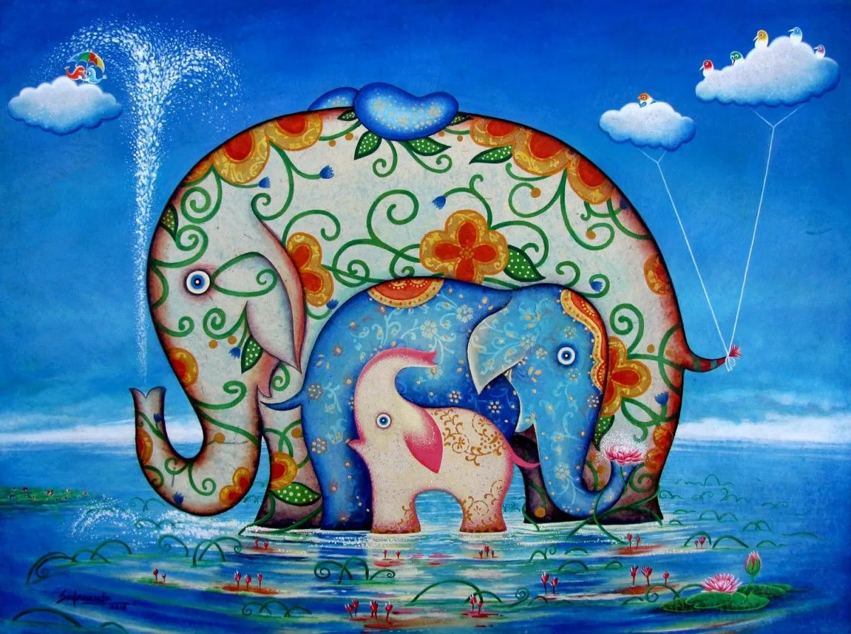 Real Man, artwork by Sadananda Bhuti