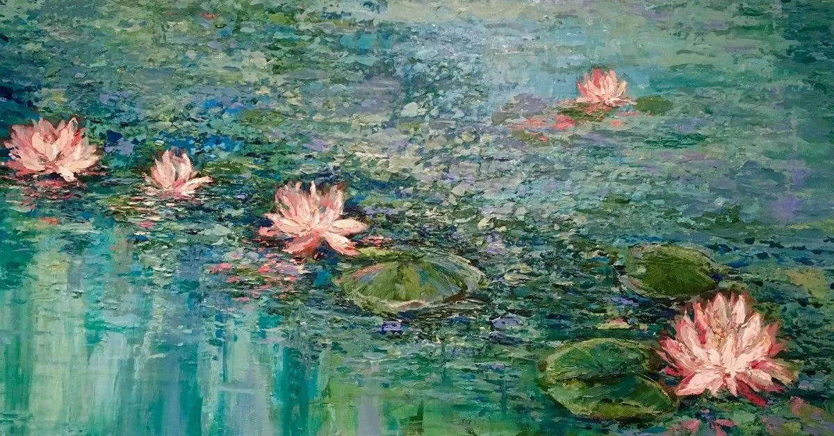 Elizabeth’s Pond, œuvre de Ursula Lampron