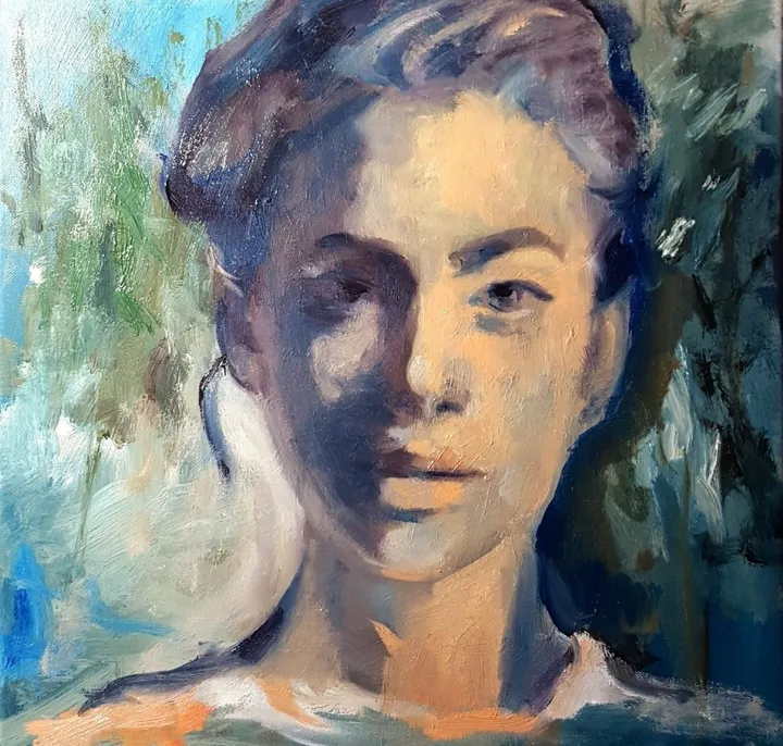 Blue, œuvre de Iliana Vaseva