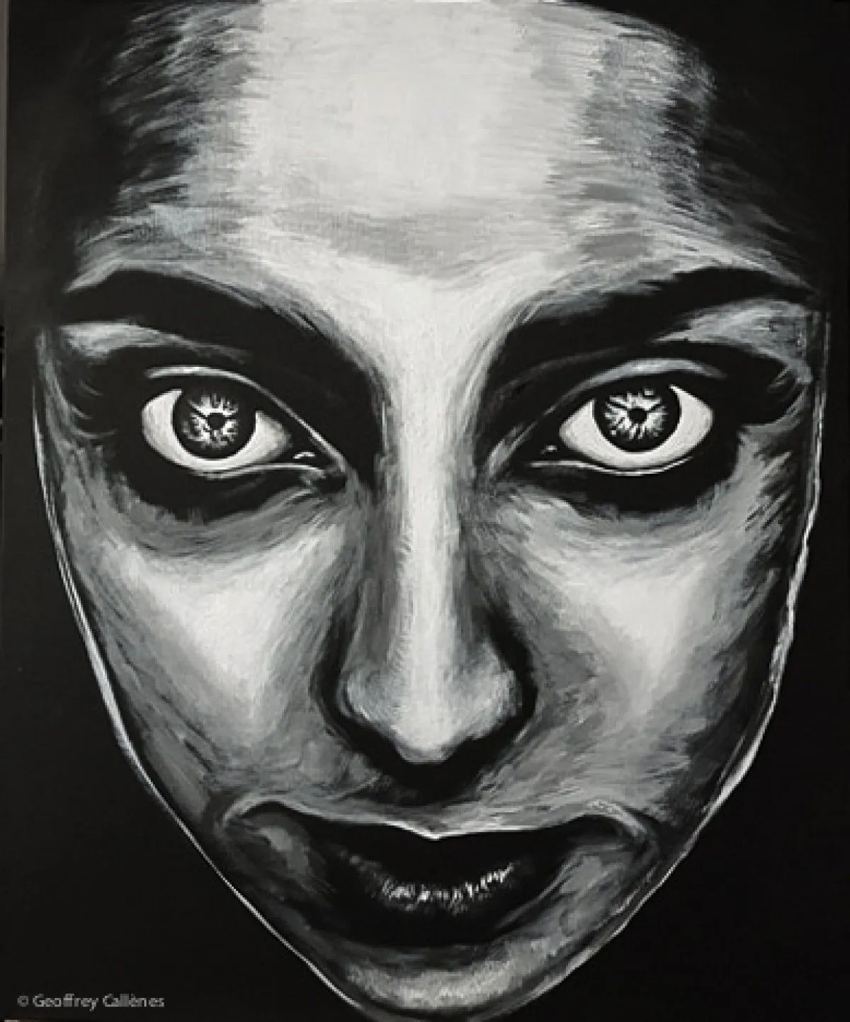 Muse de nuit, œuvre de Geoffrey Callènes