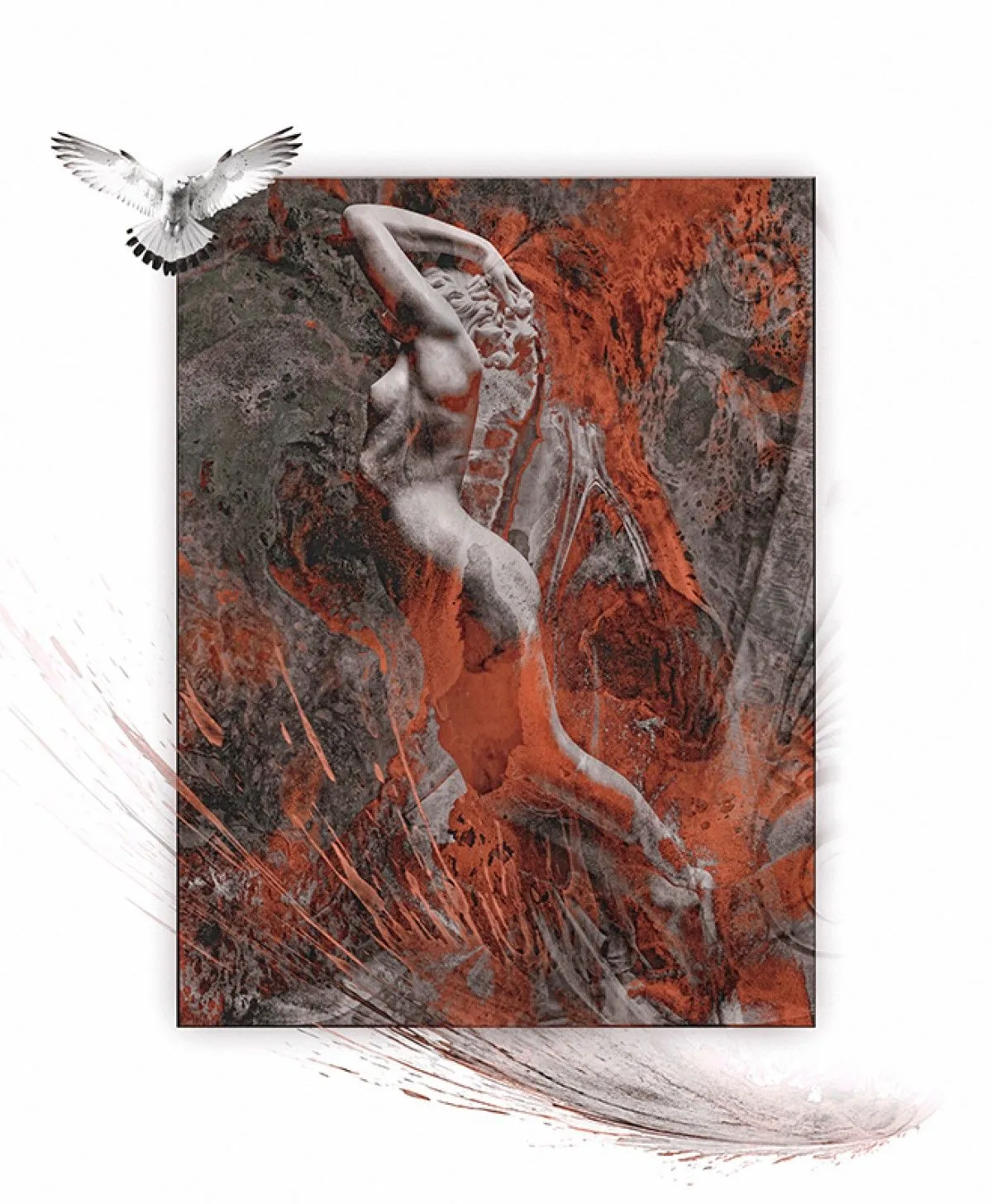 [Sculpture Series - The Amber Queen]   2017 -10168-5   50 x 60 cm, artwork by Ali Aslan
