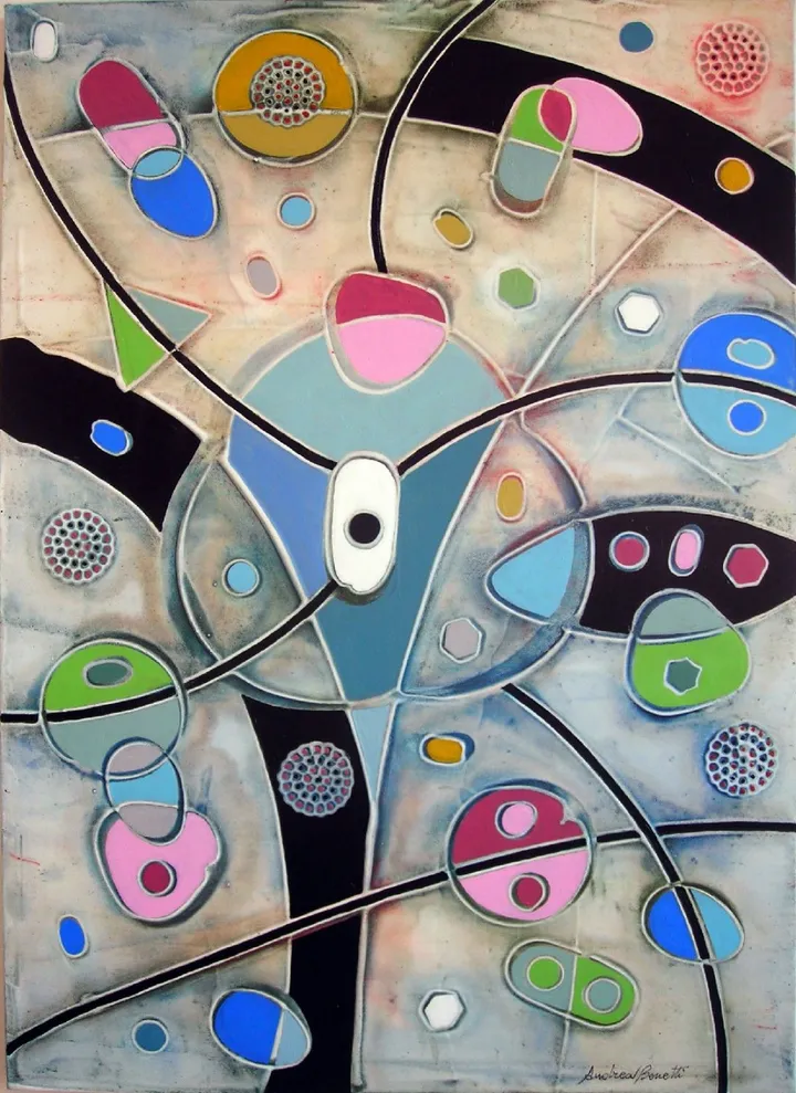 Percorsi, artwork by Andrea Benetti