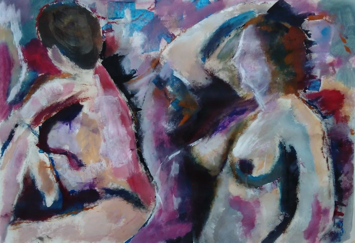 Nudes, artwork by Kenneth Friend