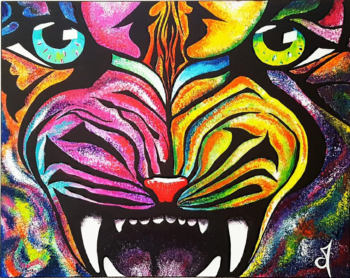 Tiger Euphoria, œuvre de Cécilia Macis