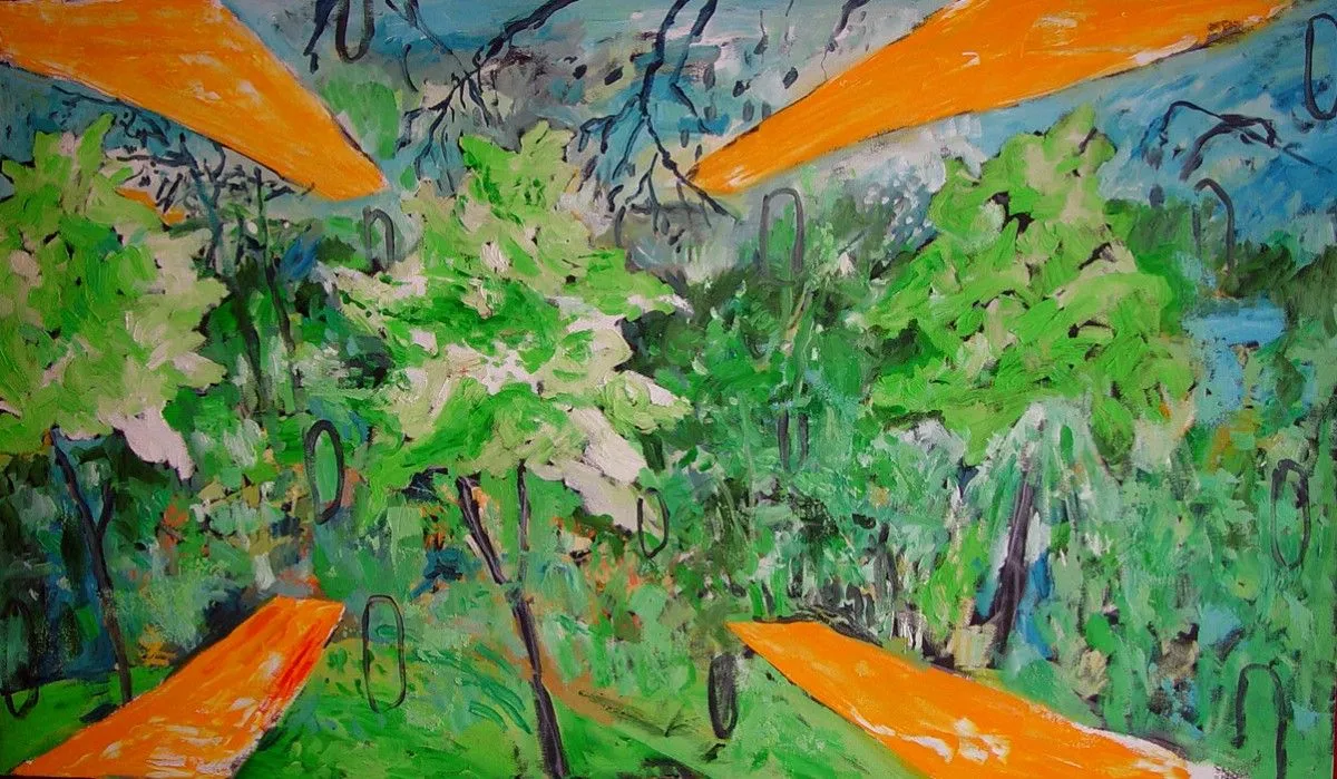 The three trees - intermediate, œuvre de Dragos Botezat