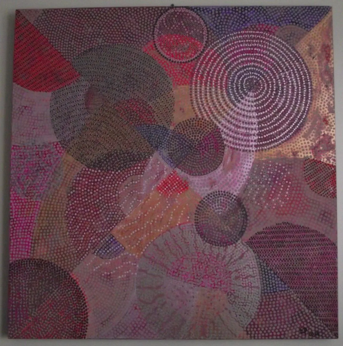Croisement, œuvre de Evelyne Placet