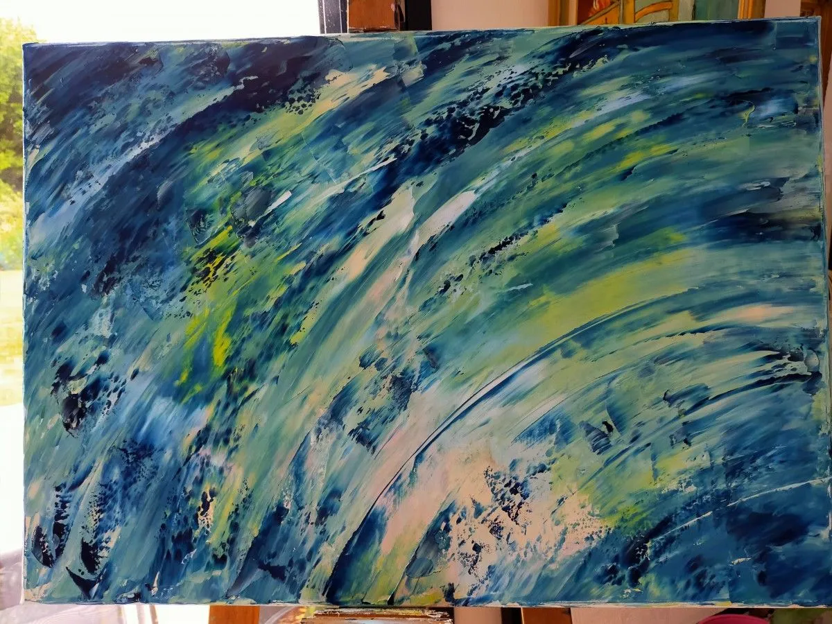 cyclone, artwork by annick Ayoul
