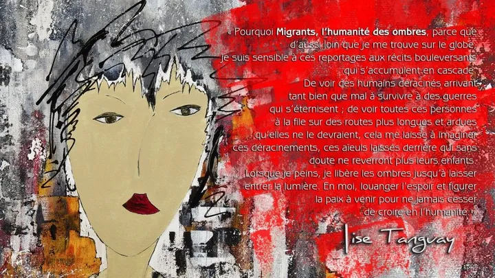 Projet Migrants, œuvre de Lise Tanguay