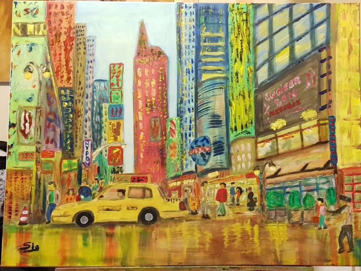 NYC, œuvre de Pascal Sig