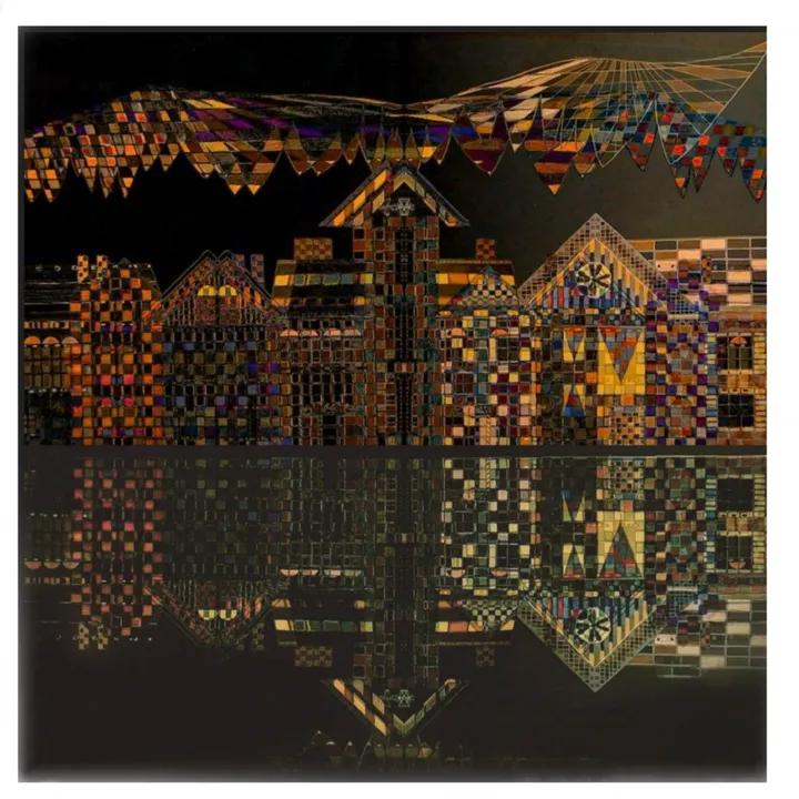 Au bord de la nuit, artwork by Véronique Mathian