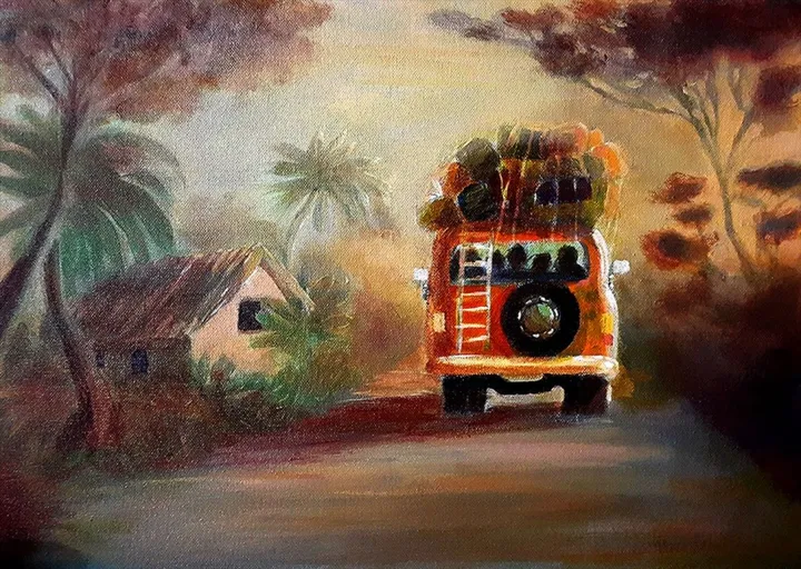 Trip to Tananarivo, œuvre de Marcel Ramet