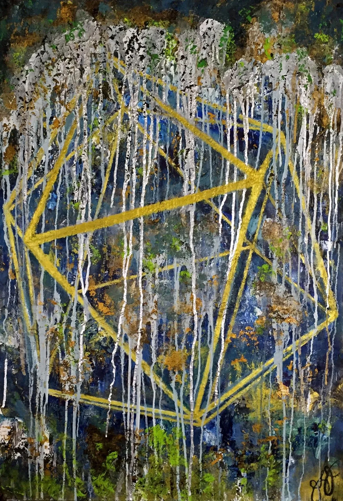 icosahedron 2., œuvre de Jason Lincoln Jeffers