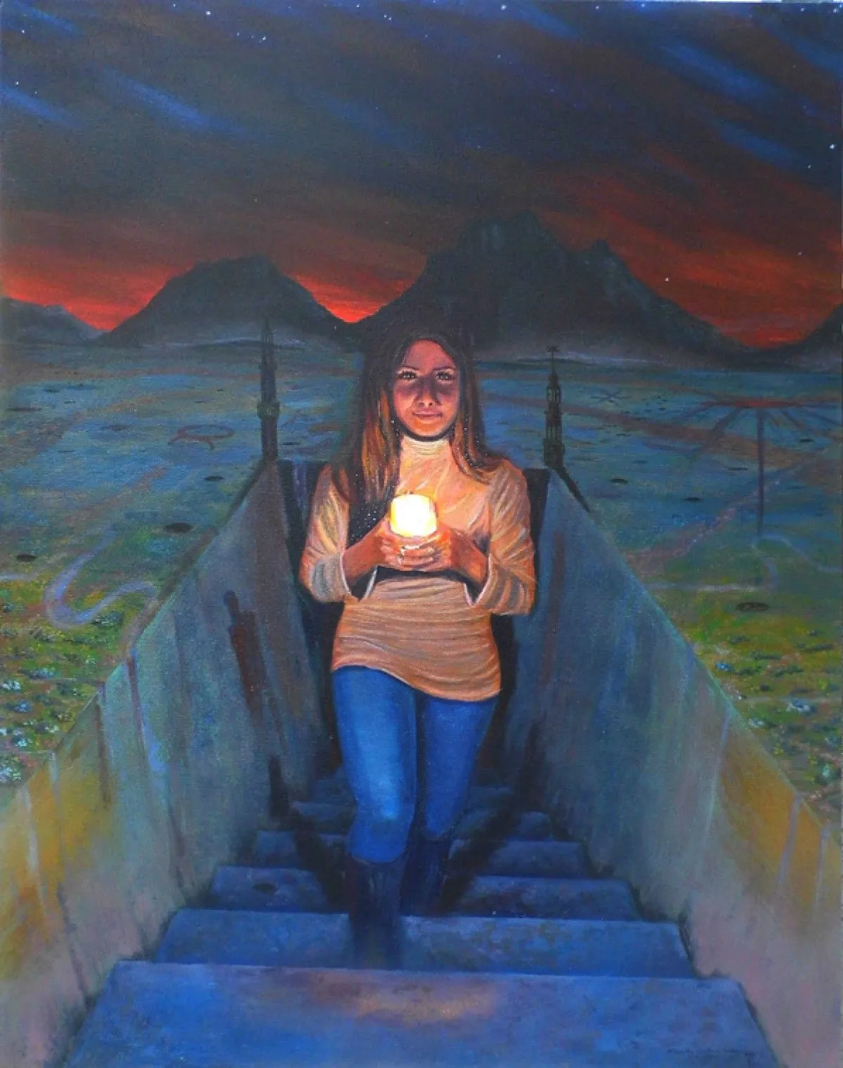 Fuego Nuevo, artwork by Alberto Castro