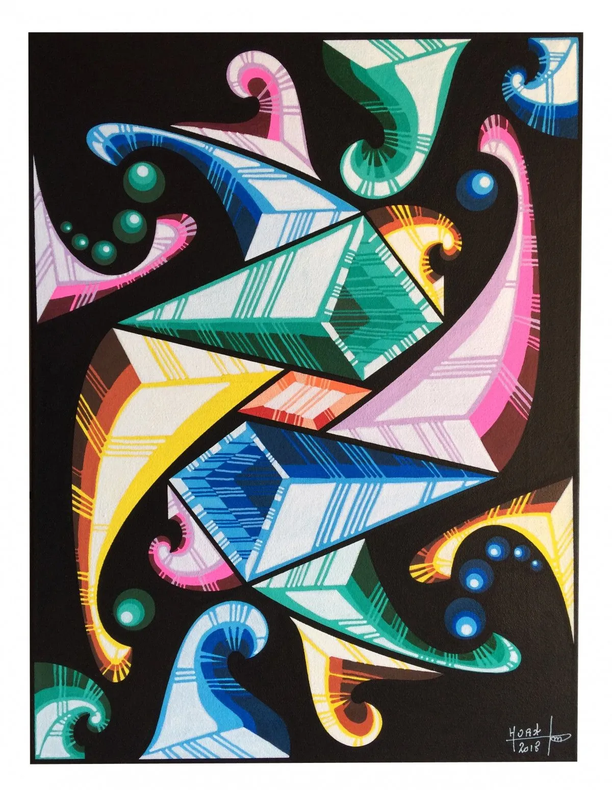 Carnaval, artwork by frederic hora