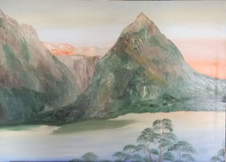 Voyage en Nouvelle-Zélande, œuvre de Viviane RINCK