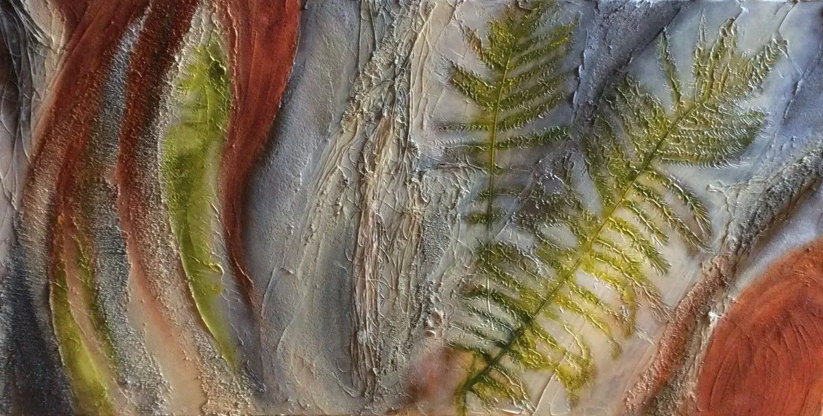Empreintes du passé, artwork by Anne-Line Schoovaerts