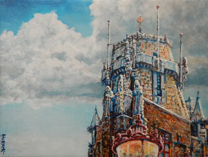 Scheepsvaarthuis/Shipping House, œuvre de Shaun Herron