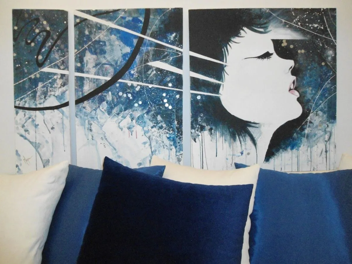 acrylic painting, œuvre de Meryam Swilem
