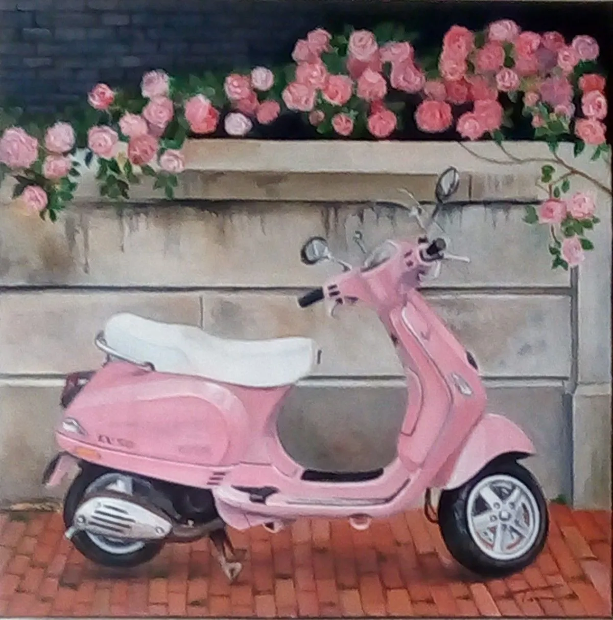 Almost romantic, artwork by Vasil Topalski
