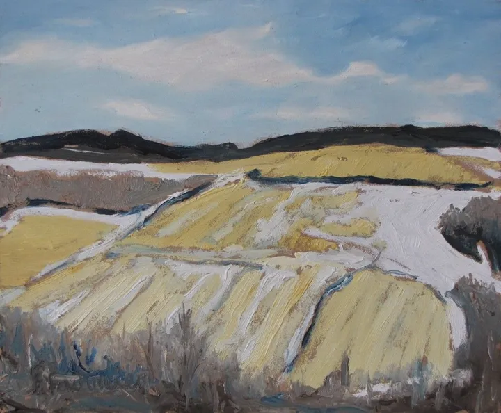 Melting Slope, œuvre de Francois Fournier