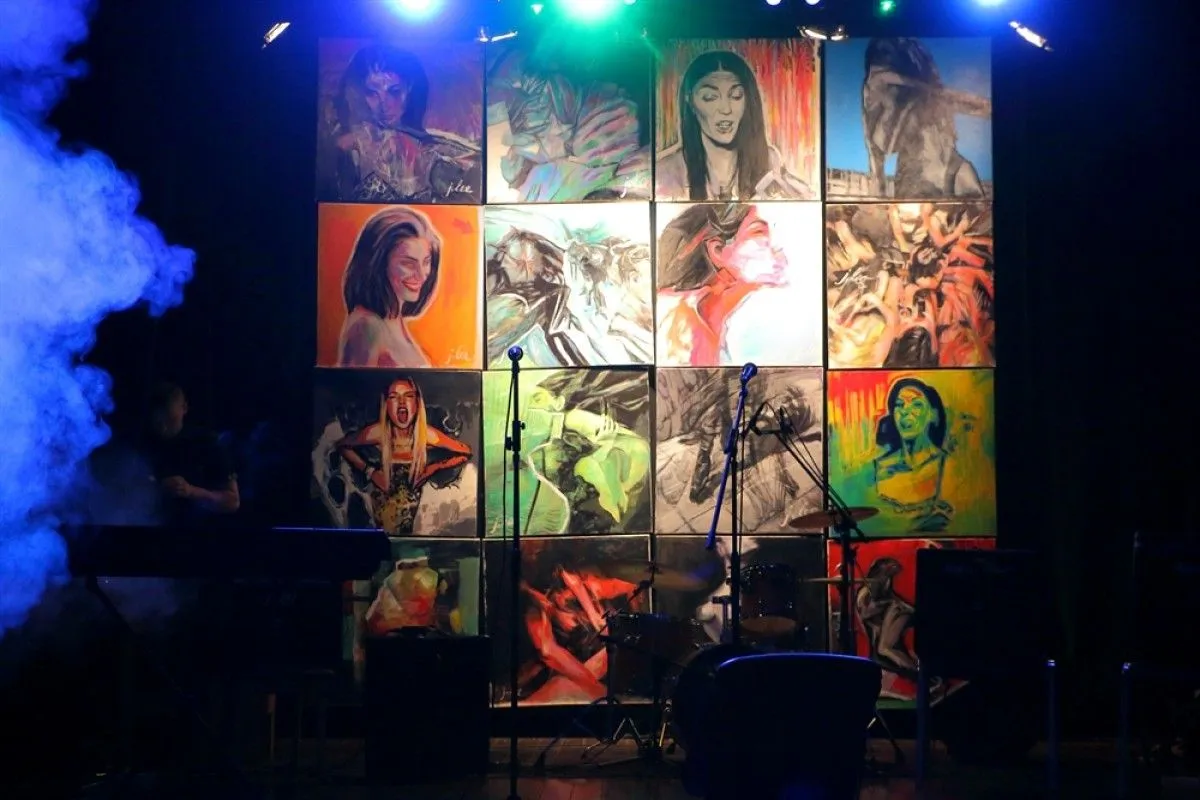 some of my paintings, œuvre de Juris Libeks
