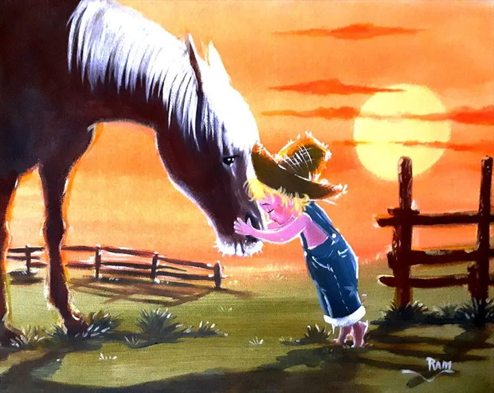Meilleur ami (Best friend), artwork by Marcel Ramet