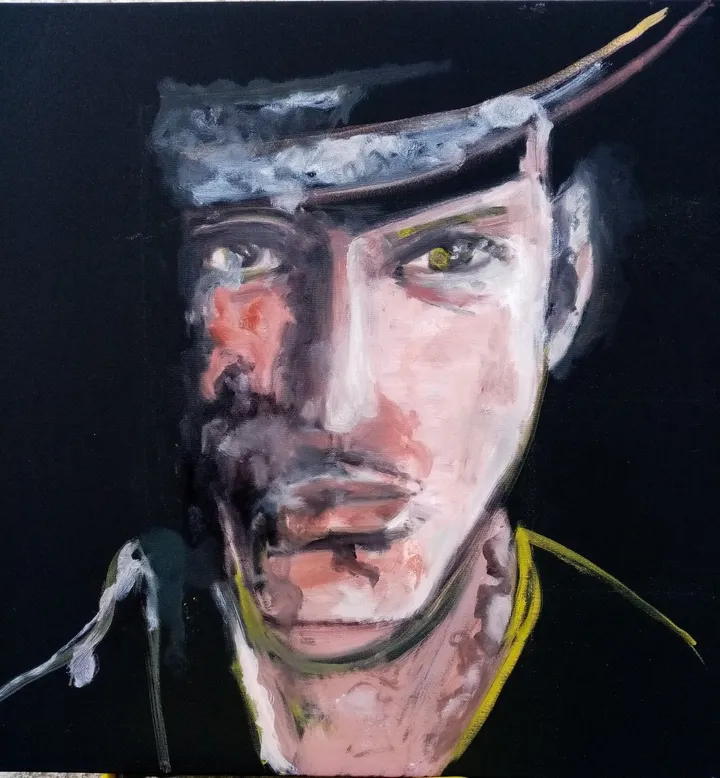 John Galliano, œuvre de Olivier Charlet