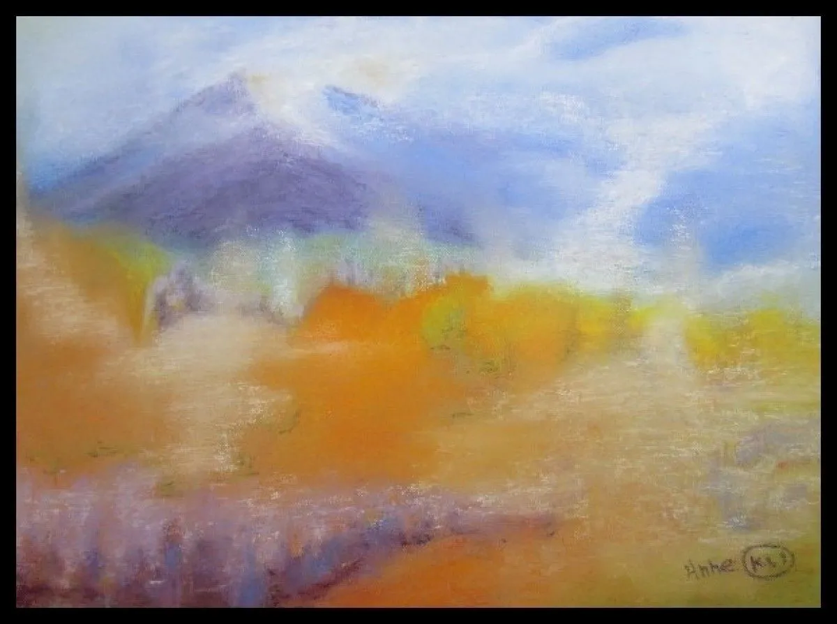 L'eveil du ventoux, artwork by Anne Roncalli