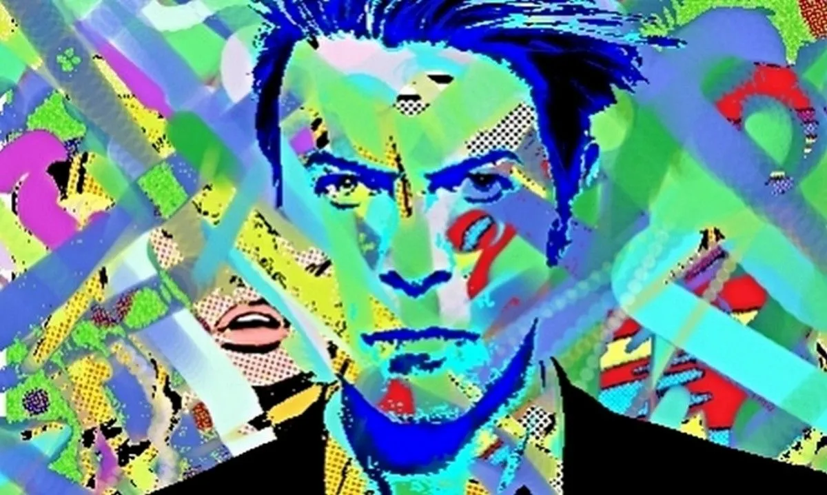DAVID BOWIE, œuvre de LOREDANA ROMANO