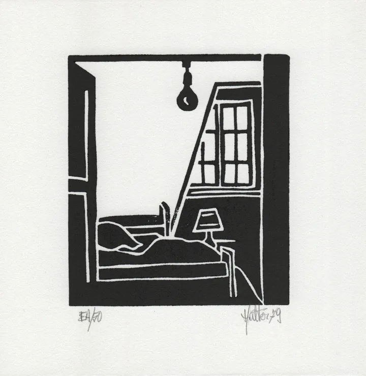 Chambre, artwork by Alain HALTER