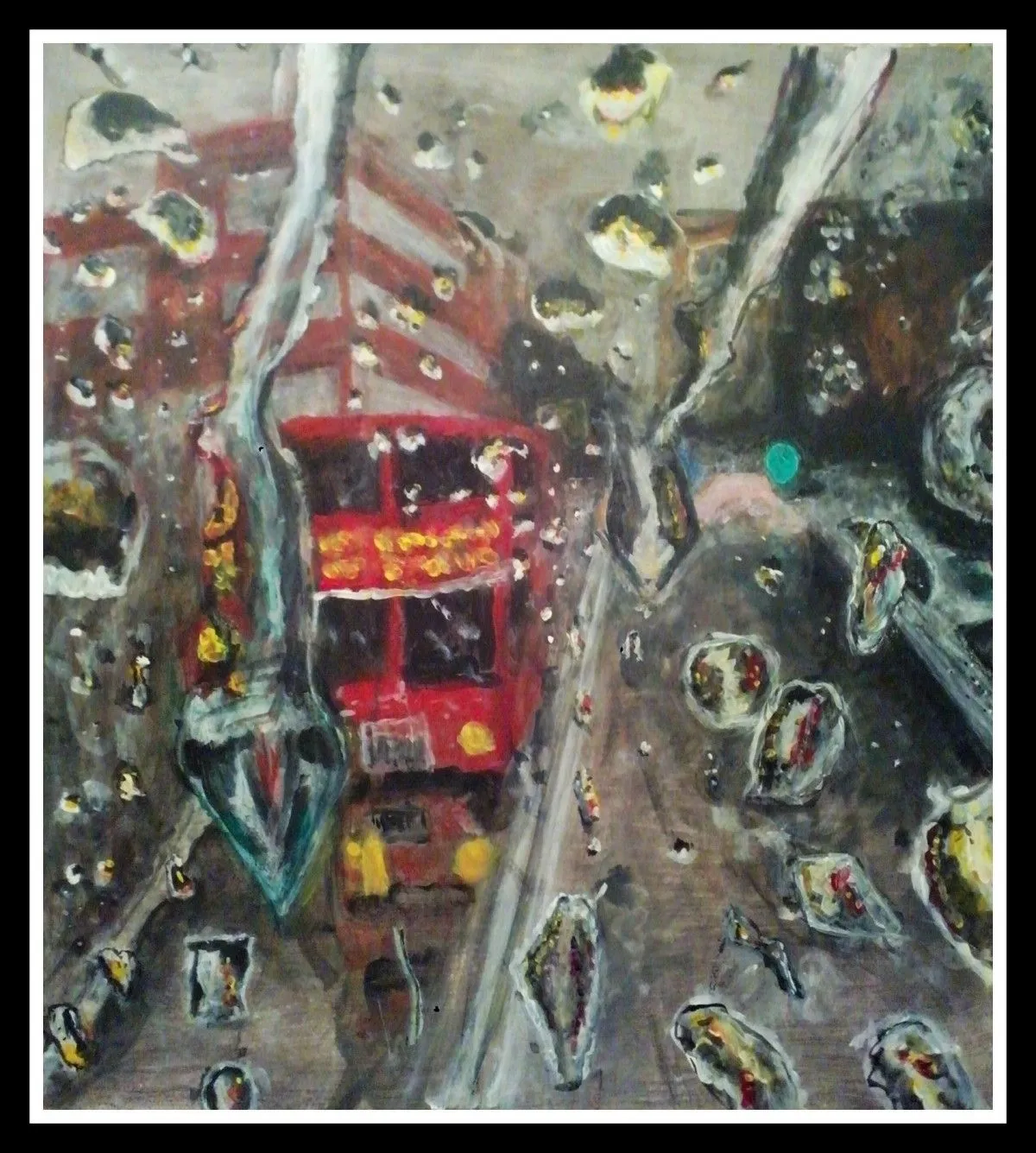 Bus Ride, œuvre de Bojan Mitanovski