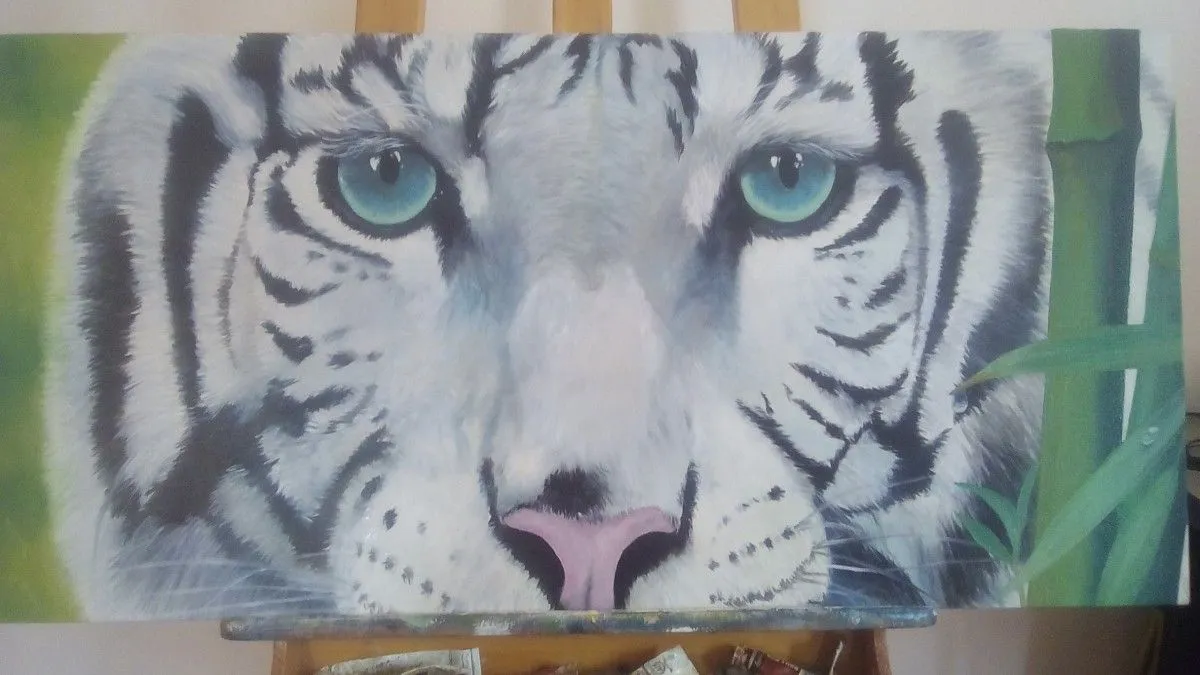 neuro tigre, artwork by jovany florez