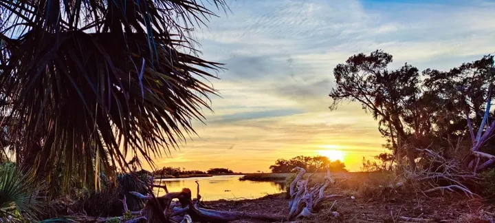 Gulf Sunset, artwork by Greg Sandoval