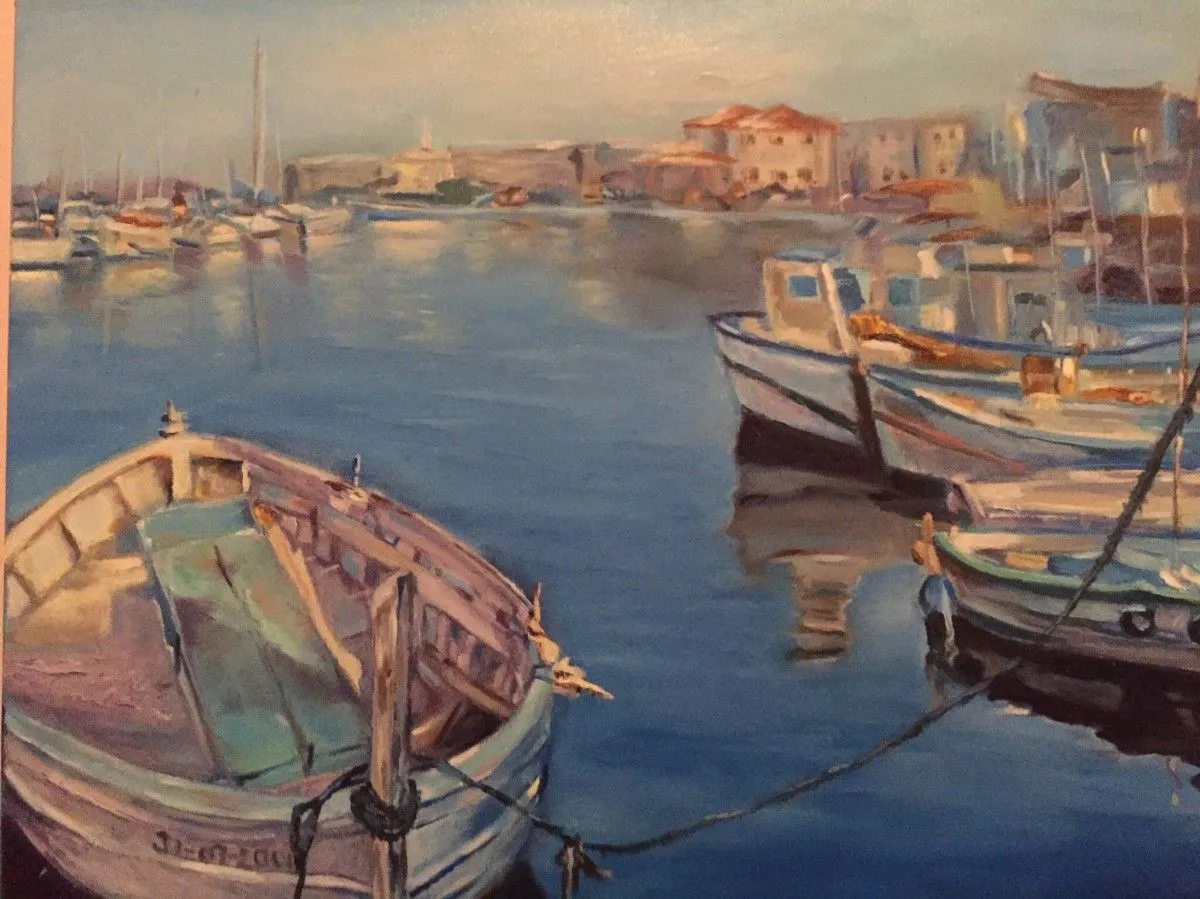 Bateaux, artwork by Alucha Kaledina