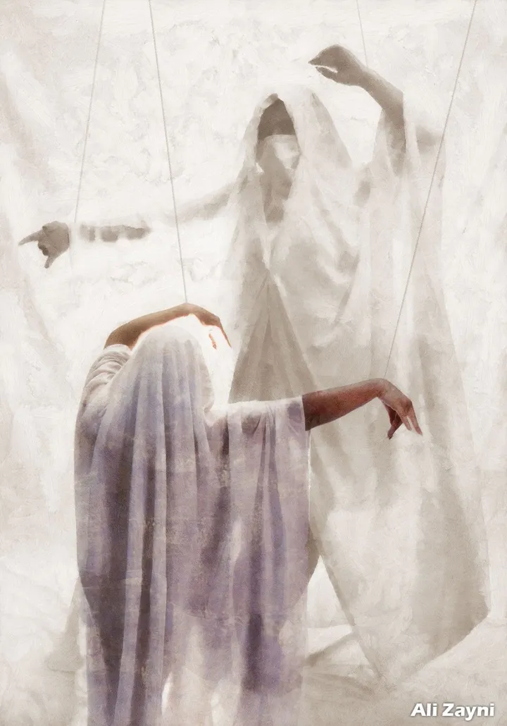 Dialogue with the past, œuvre de Ali Zayni