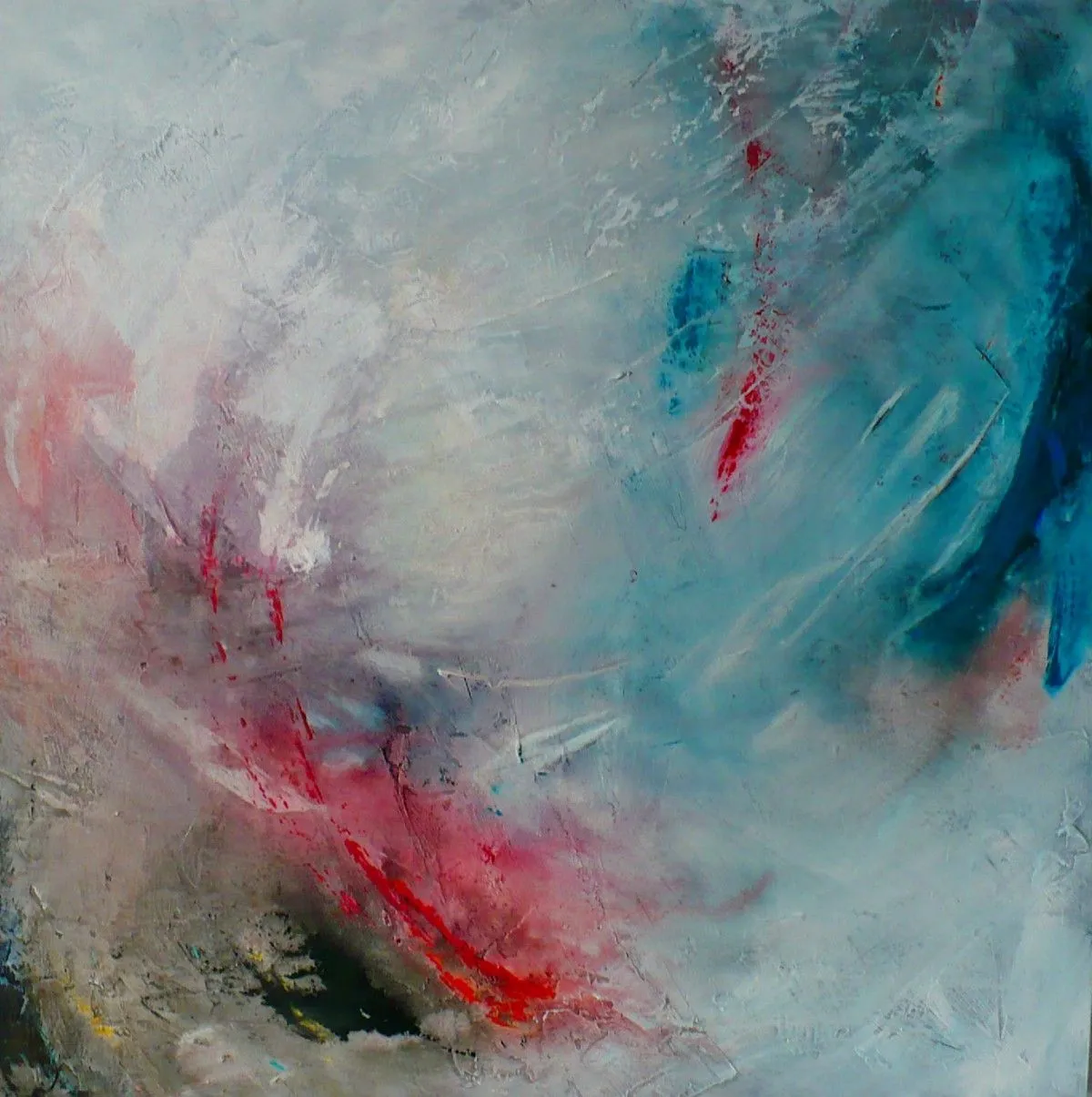Grande bleue, œuvre de Denise Cloutier