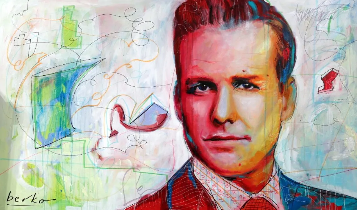Harvey Specter - Suits #3, œuvre de Berko .