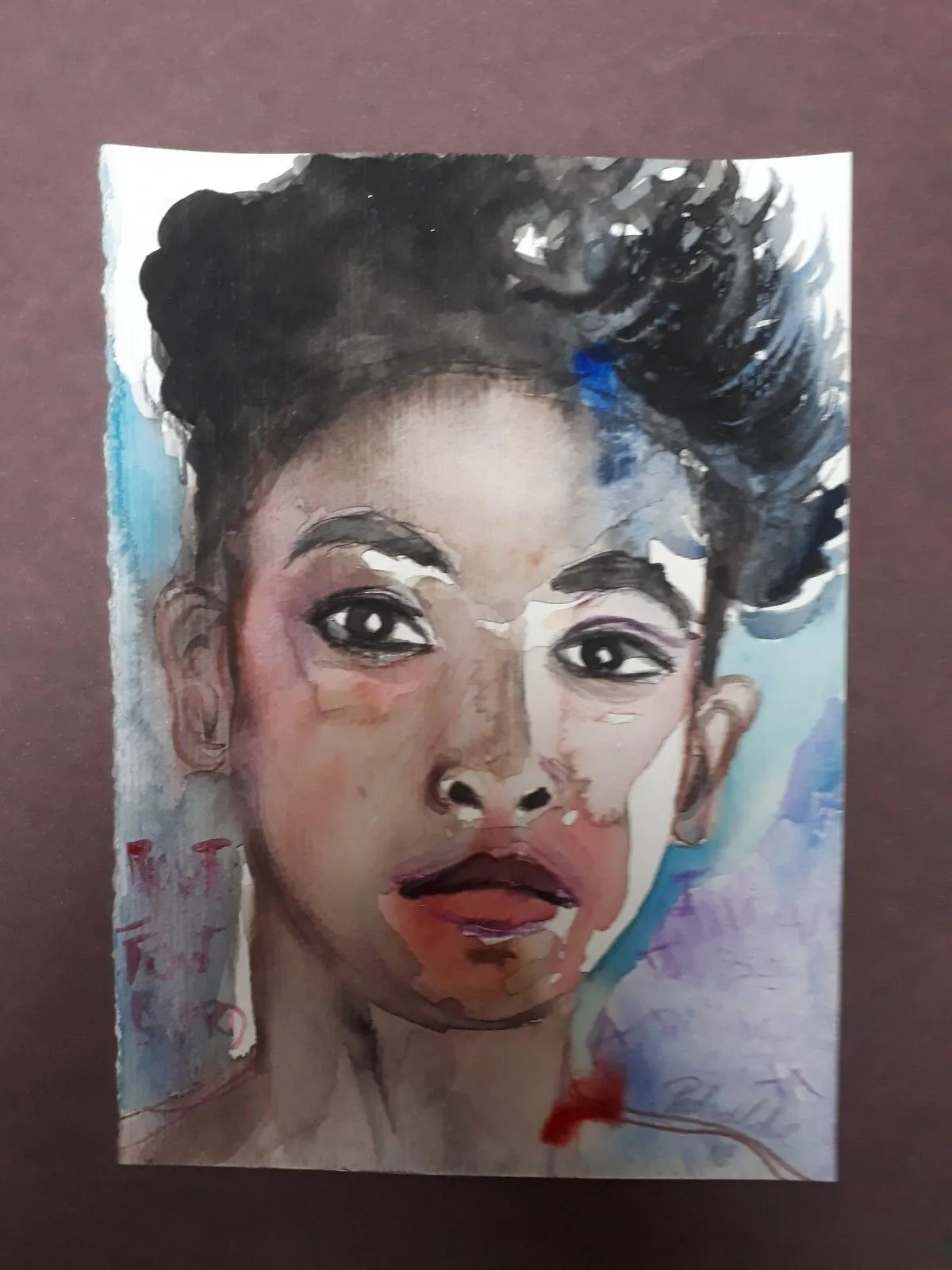 Indian Boy, artwork by Pedro Vidal