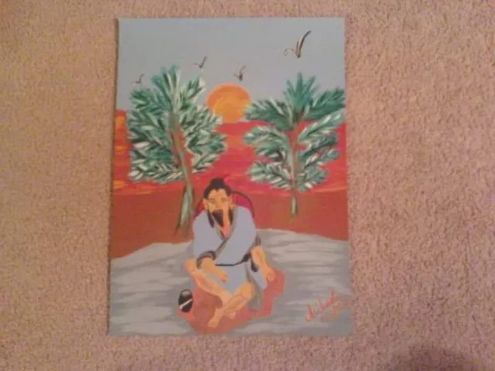 Meditation, œuvre de Cerasela Ciobanu