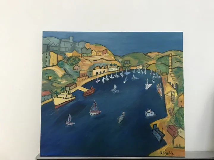 Port maho, œuvre de Susanna Ugalde