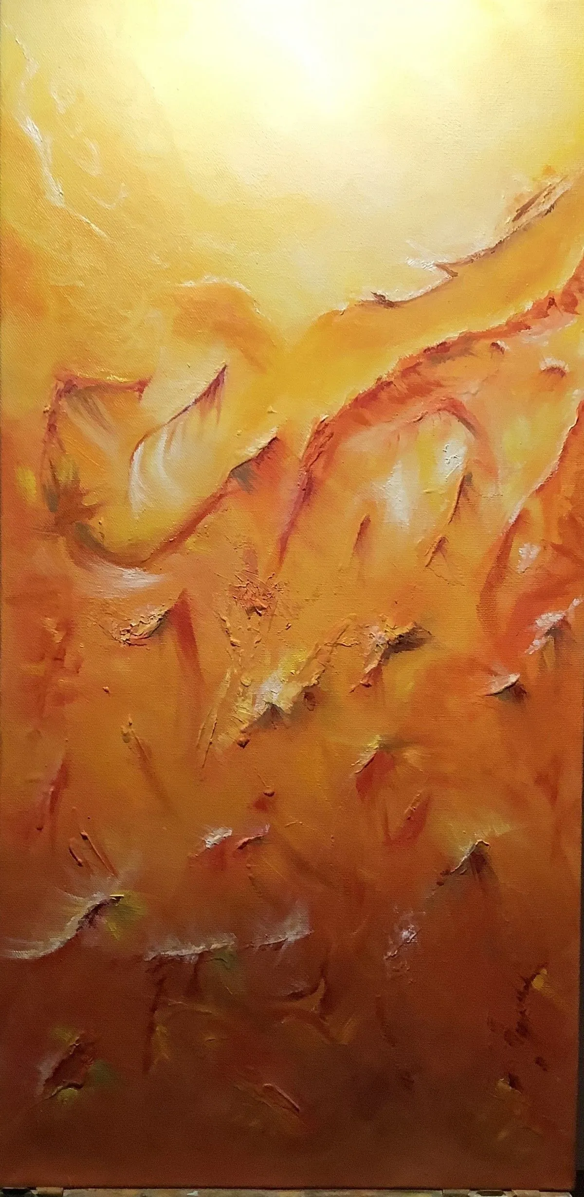 244- À l'aube de la vie II, œuvre de Lynda Hamel