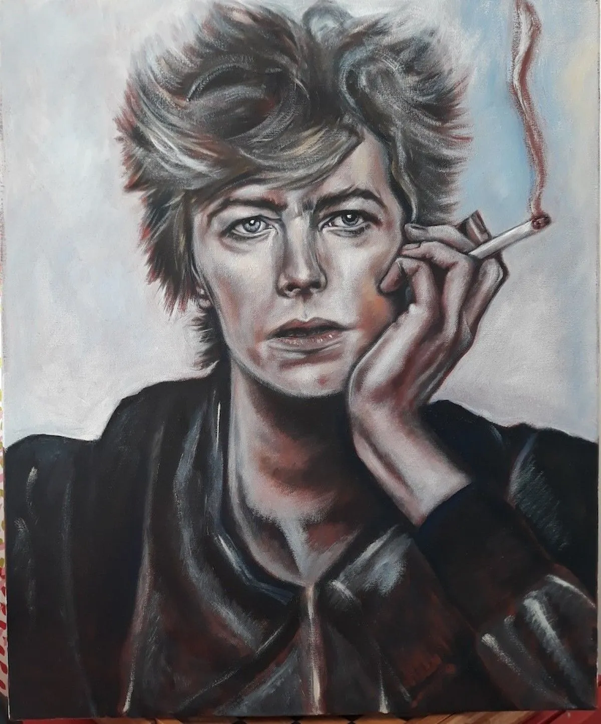 David Bowie 1977 Heroes, œuvre de Nikita Victoriya