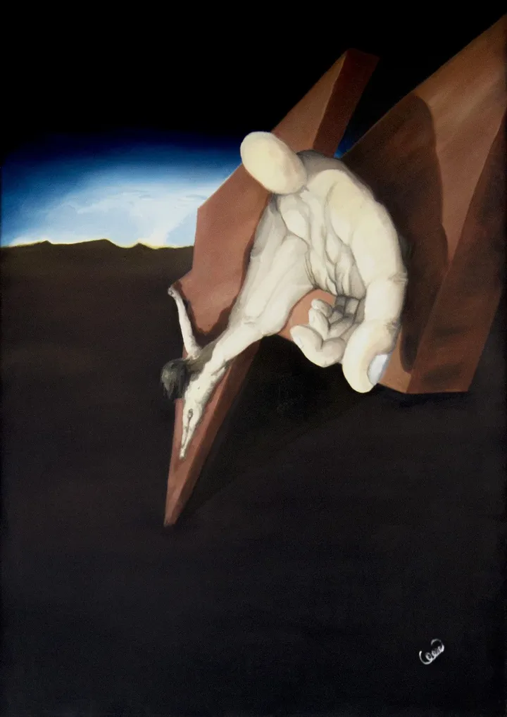 La Mano de Cristo, œuvre de Marco Ortiz