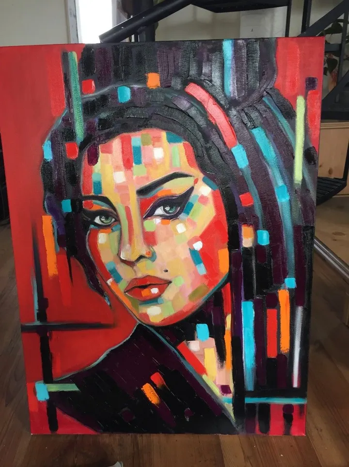 Amy, artwork by Marilou Prieur