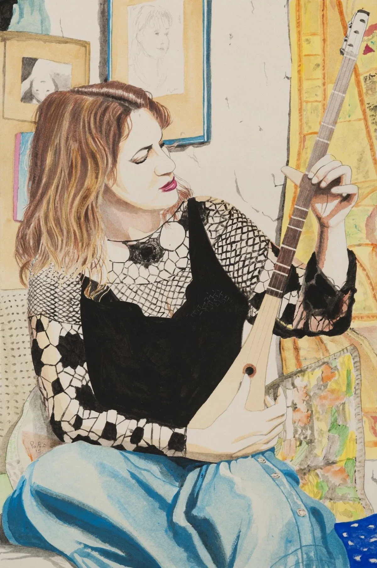 Queen Ilene, artwork by Oliver Popof