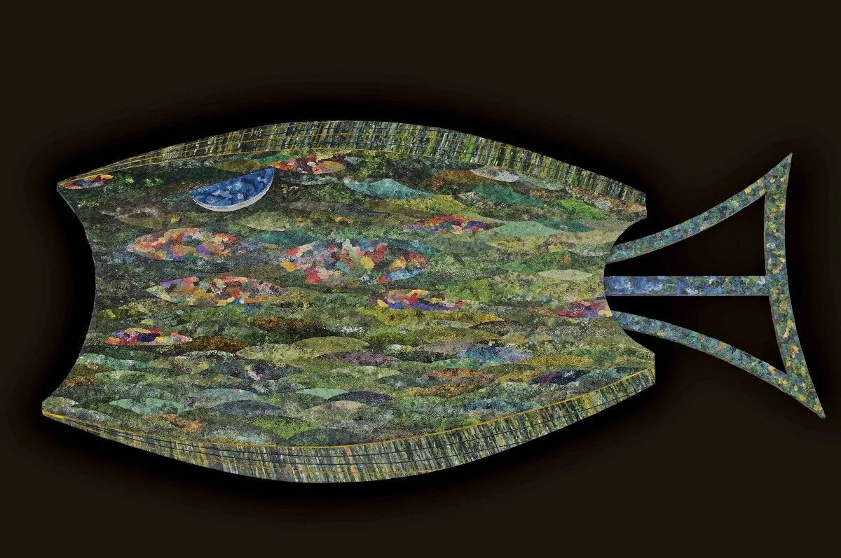 Le poisson/The fish, œuvre de Marc Thivierge