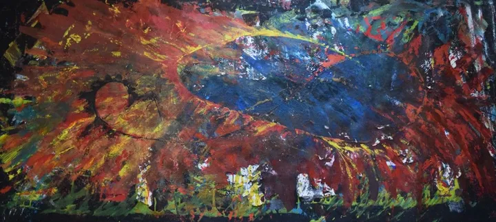 INFINITO NADA, artwork by Sebasfixiarte Vélez Baena